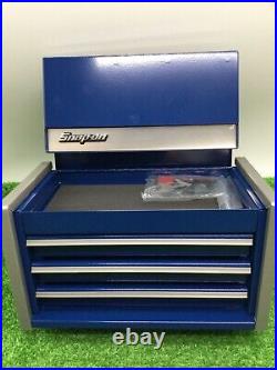 Snap-on Miniature Top Chest Mini Toolbox Micro Tool Box Blue from Japan? NEW
