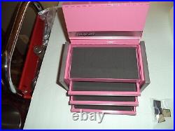 Snap-on Miniature Top Chest Mini Toolbox Micro Tool Box Pink NEW