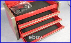 Snap-on Miniature Top Chest Mini Toolbox Micro Tool Box Wine-red -New from JP