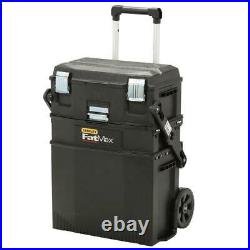 Stanley FATMAX 22 in. 4-in-1 Cantilever Tool Box Mobile Work Center Storage