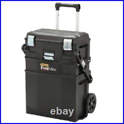 Stanley FATMAX 22 in. 4-in-1 Cantilever Tool Box Mobile Work Center Storage New