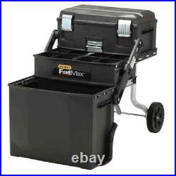 Stanley FATMAX 22 in. 4-in-1 Cantilever Tool Box Mobile Work Center Storage New