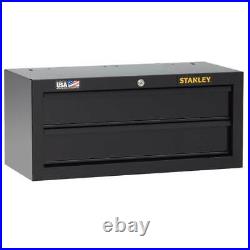 Stanley STST22621BK 26-Inch 1,830 cu/In. 2-Drawer Black Middle Storage Chest