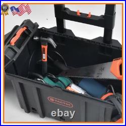 TACTIX 4-In-1 Rolling Tool Box System Weight Capacity is 176 lbs FREE SHIPPING