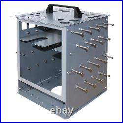 TECHTONGDA Desktop Tool Rack Rotated Freely for Various Tools Storage US Stock