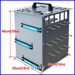 TECHTONGDA Desktop Tool Rack Rotated Freely for Various Tools Storage US Stock