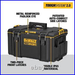TOUGHSYSTEM 2.0 22 in. Shallow Tool Tray (2Pk) and TOUGHSYSTEM Large Tool Box