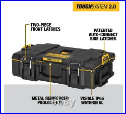 TOUGHSYSTEM 2.0 22 in. Small, Medium, Large Mobile Tool Box, Shallow Tool Tray
