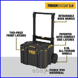 TOUGHSYSTEM 2.0 22in. Small Tool Box wi/ TOUGHSYSTEM 2.0 24 in. Mobile Tool Box