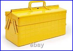 TOYO STEEL 2-Tier Tool Box ST-350 9colors Openable door Storage Case FedEx