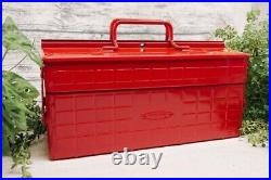 TOYO Steel 2stage Tool box Two-tier toolbox ST-350R ST-350 R Red R New Japan