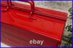 TOYO Steel 2stage Tool box Two-tier toolbox ST-350R ST-350 R Red R New Japan