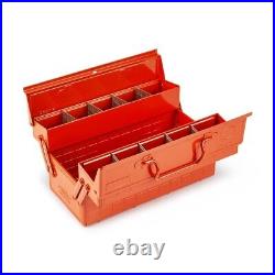 TOYO Steel 2stage Tool box Two-tier toolbox ST-350R ST-350 R Red R New Japan