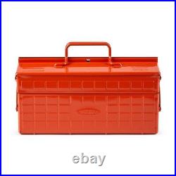 TOYO Steel 2stage Tool box Two-tier toolbox ST-350R ST-350 R Red R New Japan