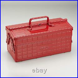 TOYO Steel 2stage Tool box Two-tier toolbox ST-350R ST-350 R Red R New Japan