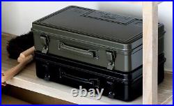 TOYO Steel Tool Box Trunk T-360 Black Moss Green 2 Set Mide in Japan New