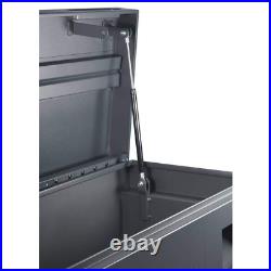 TRINITY 36-In Job Site Box Portable Tool Storage Rust-Resist Powder Coated Gray