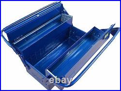 TRUSCO 2-stage tool box 350X160X260 Blue ST-3500-B