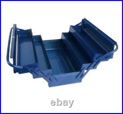 TRUSCO 3-Drawer Tool Box Blue GT-470-B Alloy Steel Tool Equipment Storage Box