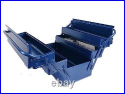 TRUSCO 3-Drawer Tool Box Blue GT-470-B Alloy Steel Tool Equipment Storage Box