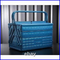 TRUSCO 3-stage tool box GT-350-B blue 5.3 kg double opening new from JAPAN