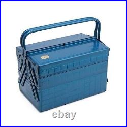 TRUSCO 3-stage tool box GT-350-B blue 5.3 kg double opening new from JAPAN