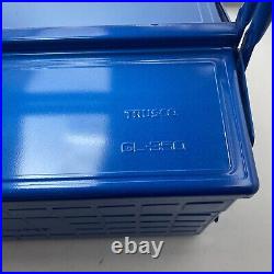 TRUSCO NakayamaTwo-stage tool box 352X220X289cm Blue GL-350-B 8.42 pounds NEW