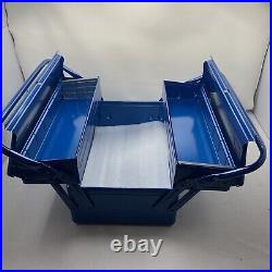 TRUSCO NakayamaTwo-stage tool box 352X220X289cm Blue GL-350-B 8.42 pounds NEW