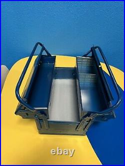 TRUSCO two-stage tool box 412X220X289 blue GL-410-B Blue from Japan New