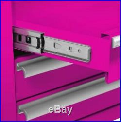 The Original Pink Box 2-Drawer Heavy-Duty Ball-Bearing Locking Steel Tool Chest