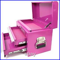 The Original Pink Box PB218MC 18 2-Drawer Mini Chest Pink