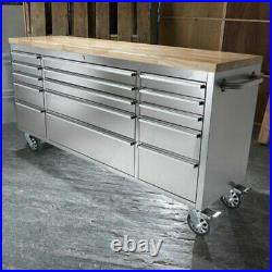 Thor 72 15 Drawers Tool Chest Mobile Kitchen Workbench Storage Box Work Bench