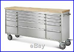 Thor 72 Toolbox TooChest work bench 15 Drawer Anti-Fingerprint Stainless Steel