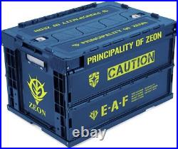 Tool Box GUNDAM Case Zeon Groove Garage Folding Container Strage 50.1L With lid