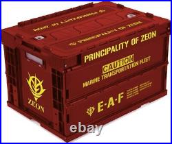 Tool Box GUNDAM Zeon Groove Garage Folding Container Strage Case 50.1L With lid