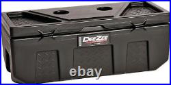 Tool Box Storage Poly Chest Utility Durable Universal Garage Workshop Black New