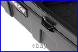 Tool Box Storage Poly Chest Utility Durable Universal Garage Workshop Black New