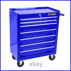 Tool Cart on Wheels 7 Drawers Rolling Tool Box Drawers Storage Organizer Cabinet