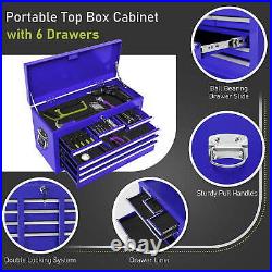 Tool Chest, 2 in 1 Steel Rolling Tool Box & Cabinet On Wheels for Garage