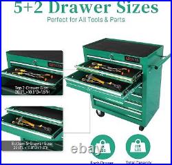 Tool Chest with 7-Drawer Tool Box Organizers & Storage, Tool Cabinet Tool Cart