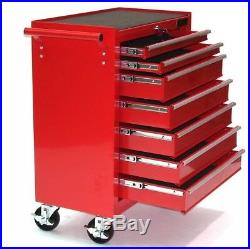 Tool cabinet 7 drawer cart wheel trolley tool 06193 chest tray ball bearing