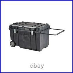 Tough Chest Mobile Tool Box Storage Container 63 Gal Capacity 38 In