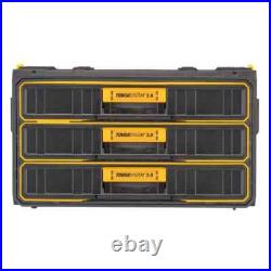 Toughsystem 2.0, 12.3 in. W Tool Box 3-Drawer Toughsystem 2.0, 12.3 in. W Tool Box 3-Drawer