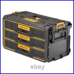 Toughsystem 2.0, 12.3 in. W Tool Box 3-Drawer Toughsystem 2.0, 12.3 in. W Tool Box 3-Drawer