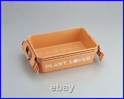 Toyo Steel Tool Box M-8 Plant Lover Terracotta