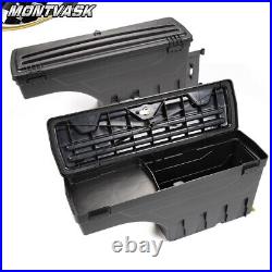 Truck Bed Storage Box Tool Box Left+Right Fit For 02-18 Dodge Ram 1500 2500 3500