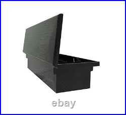 Truck Bed Tool Box Storage Low Profile Full Size Slimline Car Carriage Black New