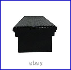 Truck Bed Tool Box Storage Low Profile Full Size Slimline Car Carriage Black New