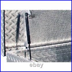 Truck Storage Tool Box 48 Side Mount Bed Aluminum Auto Lift Case Bin Toolsbox