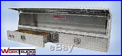 Truck Tool box Topsider with Drawer 48 High Side Top Mount Toolbox topside